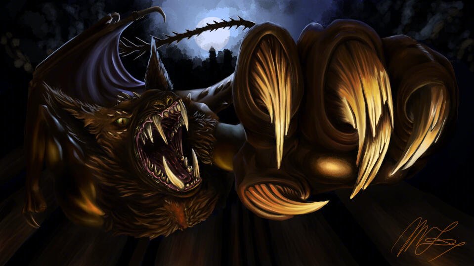 Chiropterix painting